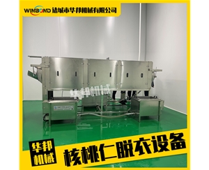 液壓式核桃仁去皮機 自動化核桃仁加工設備 省人工